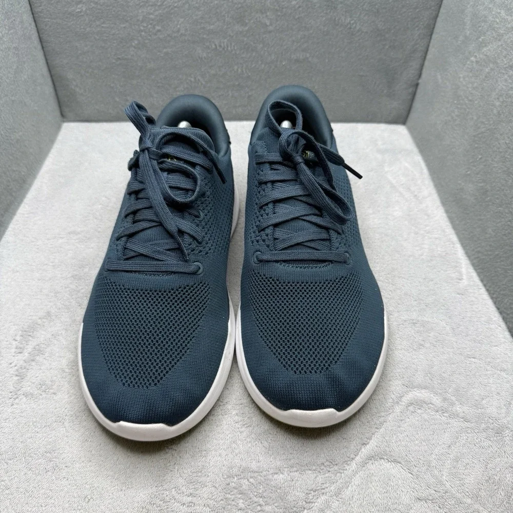 Kizik Lima Breathable Knit Hands Free Athletic Sneakers Blue Size 10.5 Wide